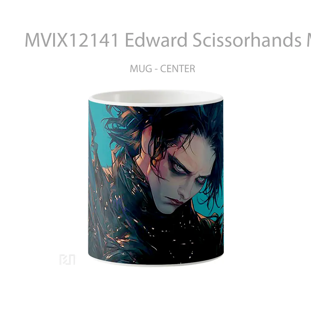Mug Edward Scissorhands Moody Gaze Mug Aesthetic Koleksi Spesial