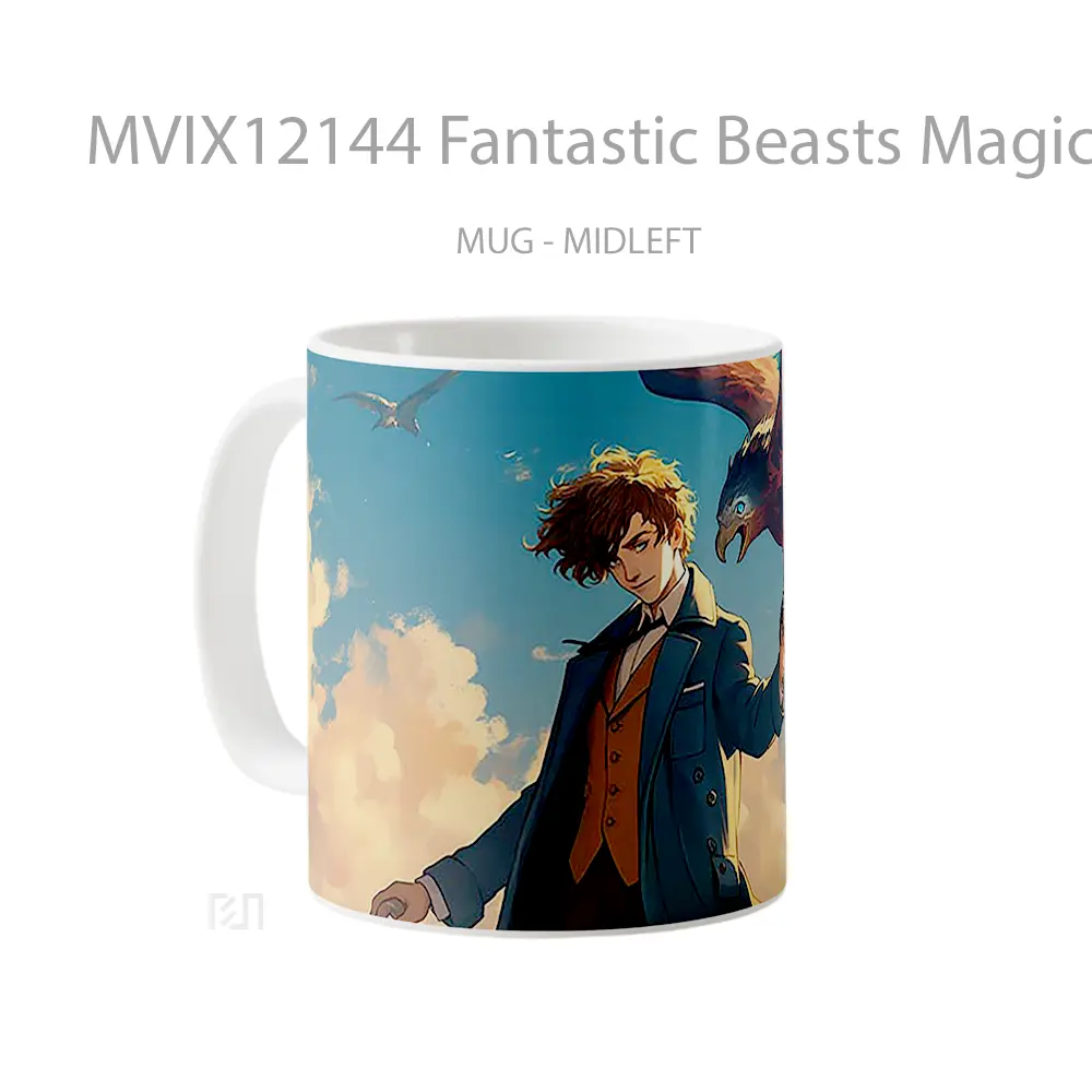 Mug Fantastic Beasts Magical Creature Art Koleksi Mug Limited Edition - All-side / Desain