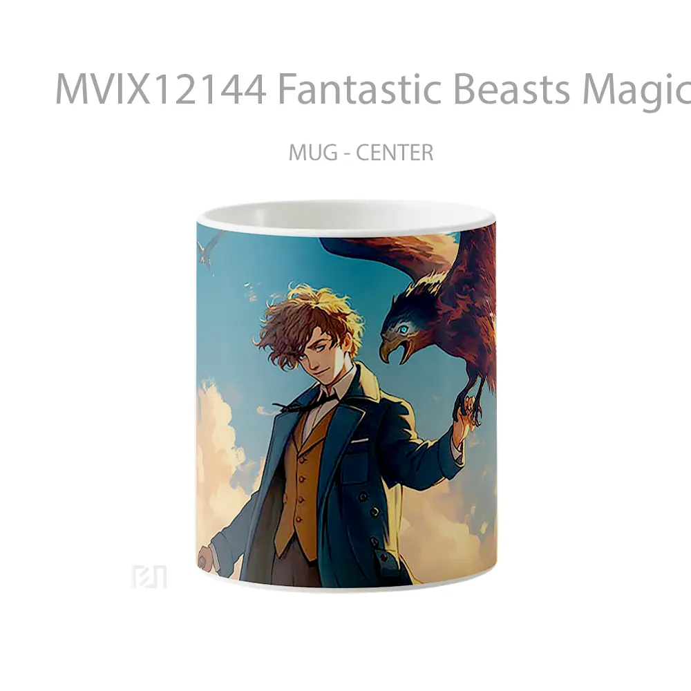 Mug Fantastic Beasts Magical Creature Art Koleksi Mug Limited Edition