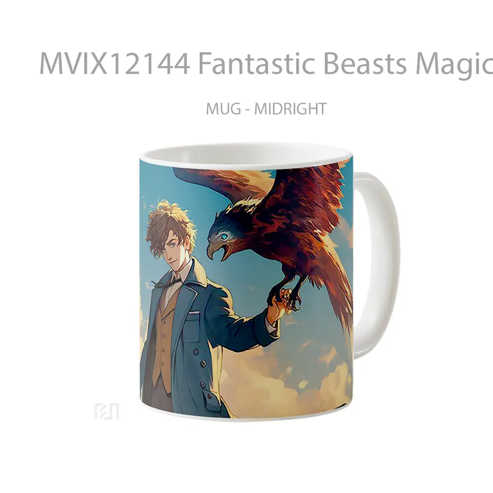 Mug Fantastic Beasts Magical Creature Art Koleksi Mug Limited Edition - All-side / Desain