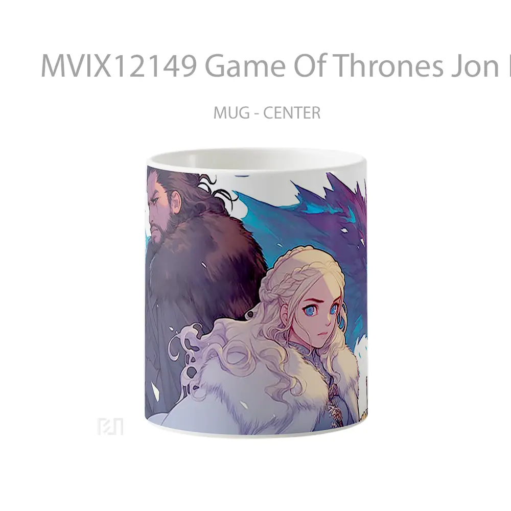 Mug Game Of Thrones Jon Daenerys Merchandise Game Favorit