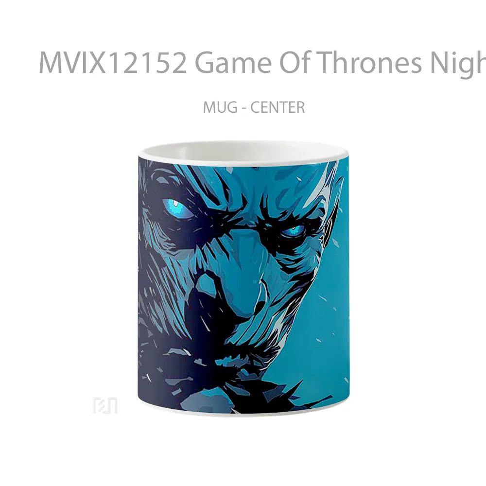 Mug Game Of Thrones Night King Dark Blue Gelas Keramik Koleksi Gaming