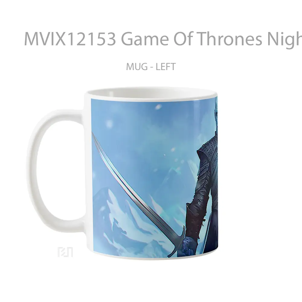 Mug Game Of Thrones Night King Gelas Keramik Koleksi Gaming - All-side / Desain