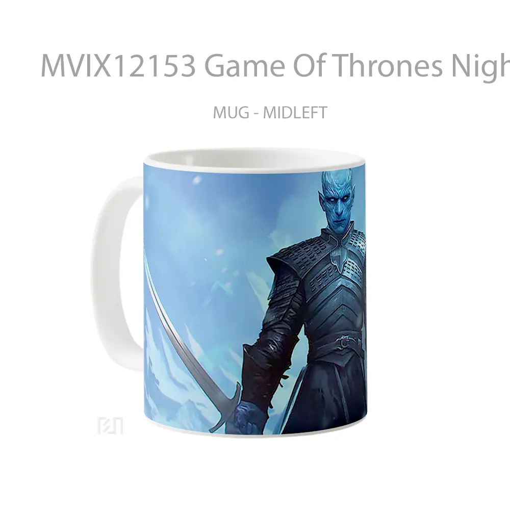 Mug Game Of Thrones Night King Gelas Keramik Koleksi Gaming - All-side / Desain