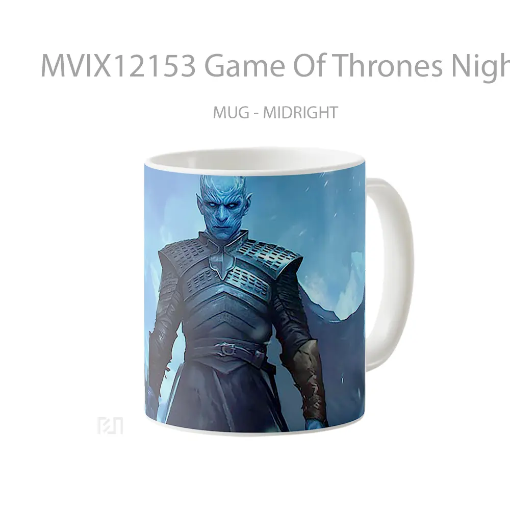 Mug Game Of Thrones Night King Gelas Keramik Koleksi Gaming - All-side / Desain