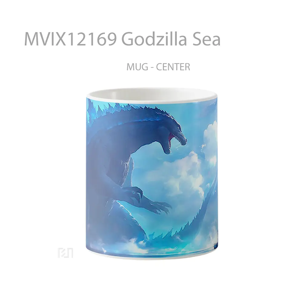 Mug Godzilla Sea Hadiah Lucu dan Menarik