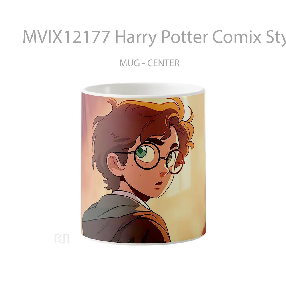 Mug Harry Potter Comix Style Koleksi Mug Limited Edition
