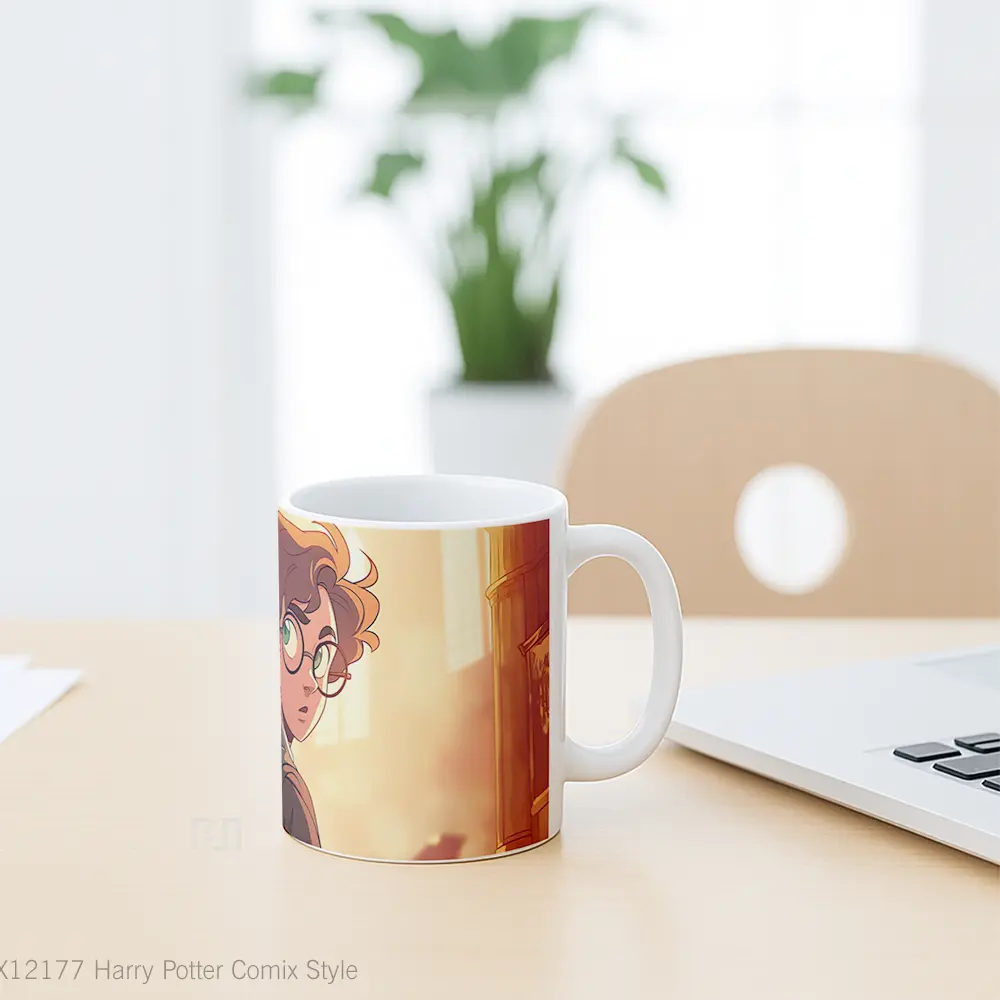 Mug Harry Potter Comix Style Koleksi Mug Limited Edition - All-side / Desain