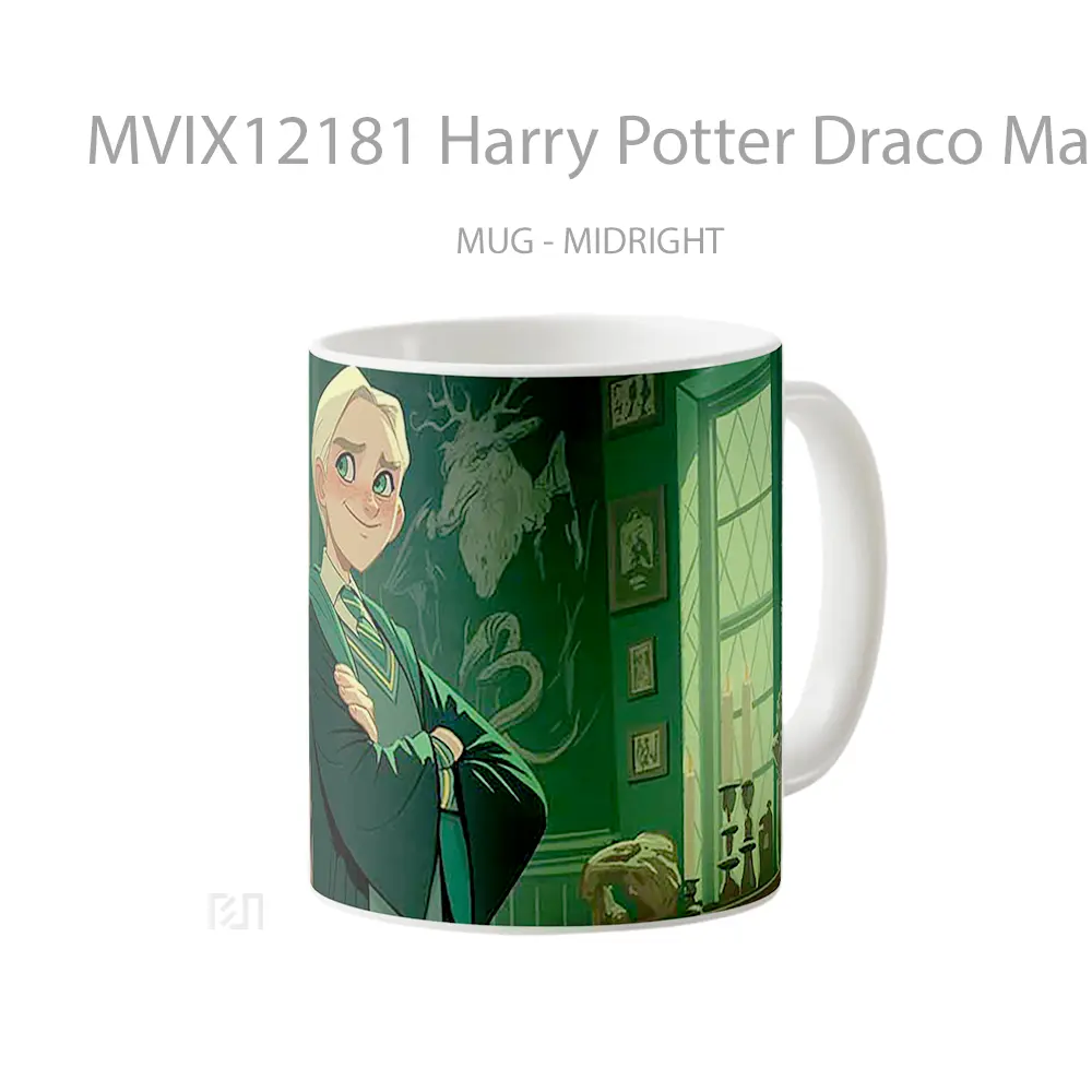 Mug Harry Potter Draco Malfoy Slytherin Prince Koleksi Mug Limited Edition - All-side / Desain