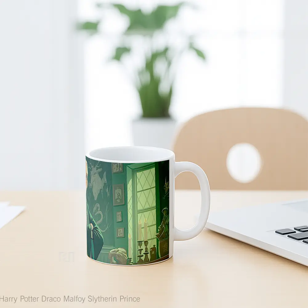 Mug Harry Potter Draco Malfoy Slytherin Prince Koleksi Mug Limited Edition - All-side / Desain