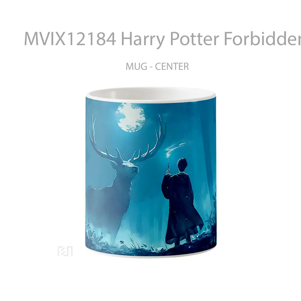 Mug Harry Potter Forbidden Forest Patronus Pc Hadiah Lucu dan Menarik