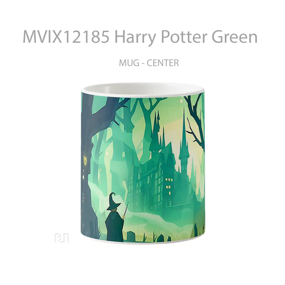 Mug Harry Potter Green Gelas Keramik Desain Unik