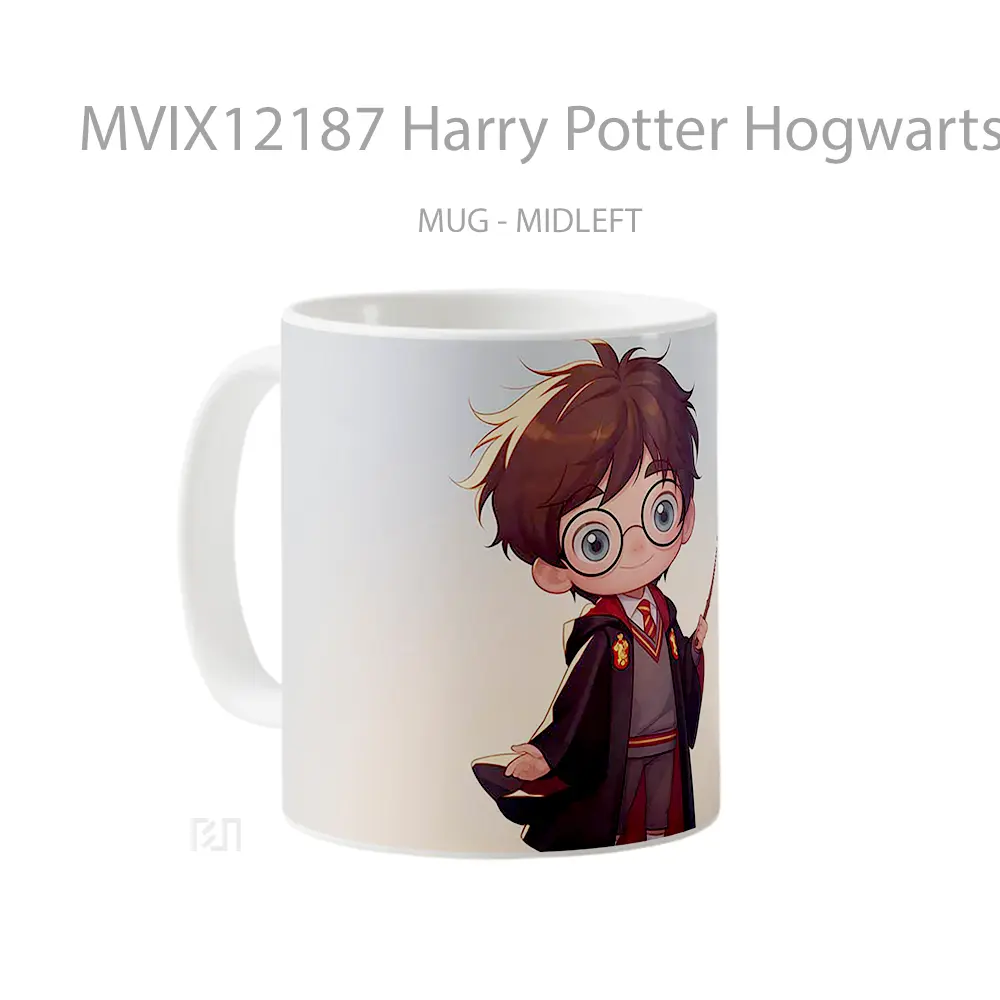 Mug Harry Potter Hogwarts Magic Mug Aesthetic Koleksi Spesial - All-side / Desain
