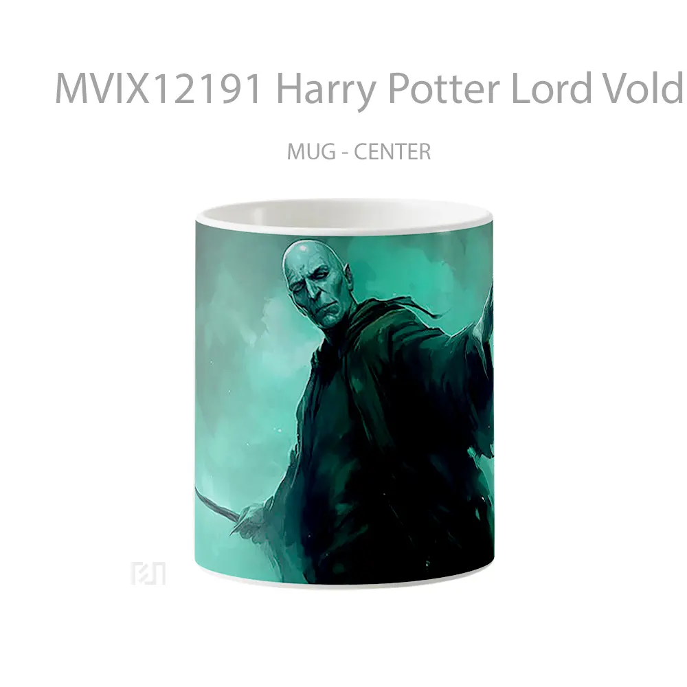 Mug Harry Potter Lord Voldemort Dark Green Mug Aesthetic Koleksi Spesial