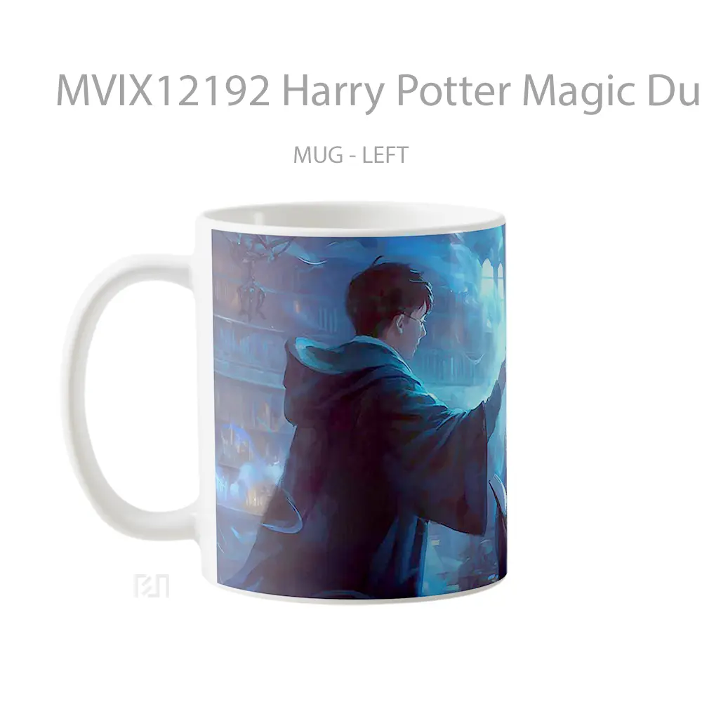 Mug Harry Potter Magic Duel Mug Aesthetic Koleksi Spesial - All-side / Desain