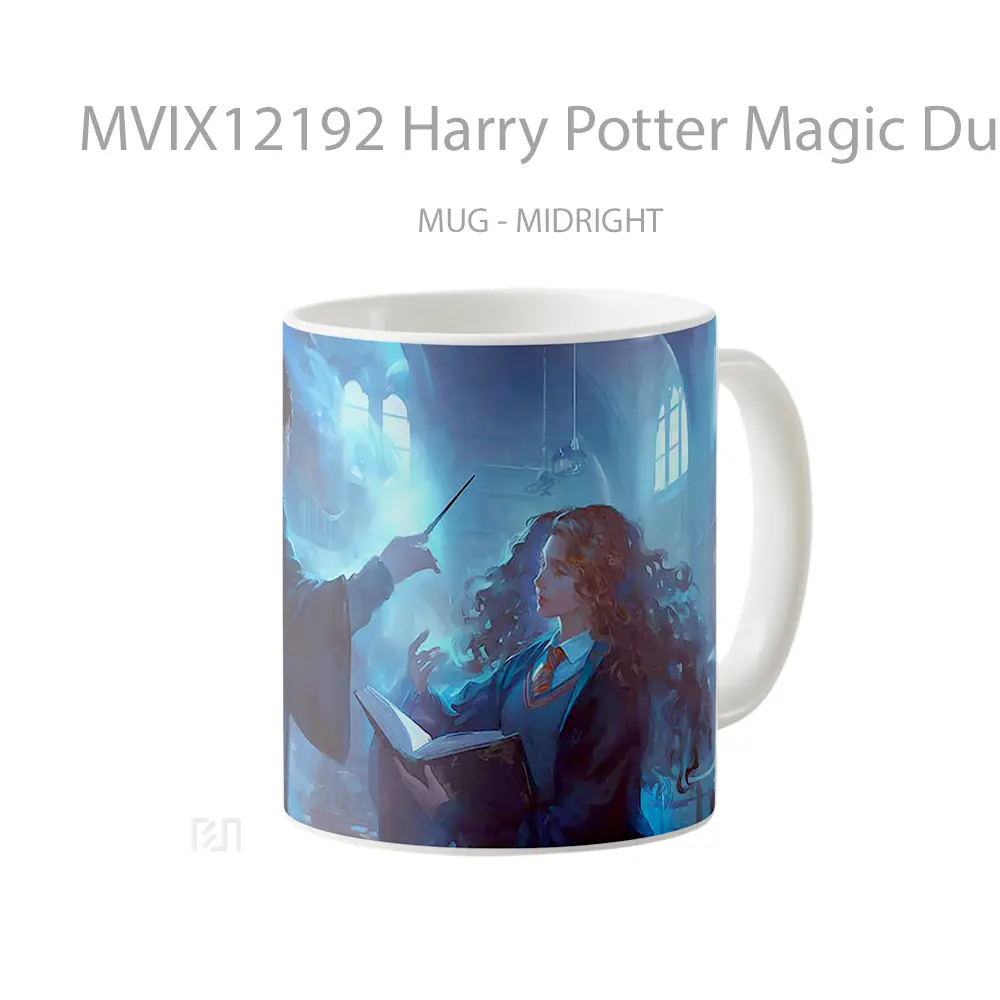 Mug Harry Potter Magic Duel Mug Aesthetic Koleksi Spesial - All-side / Desain