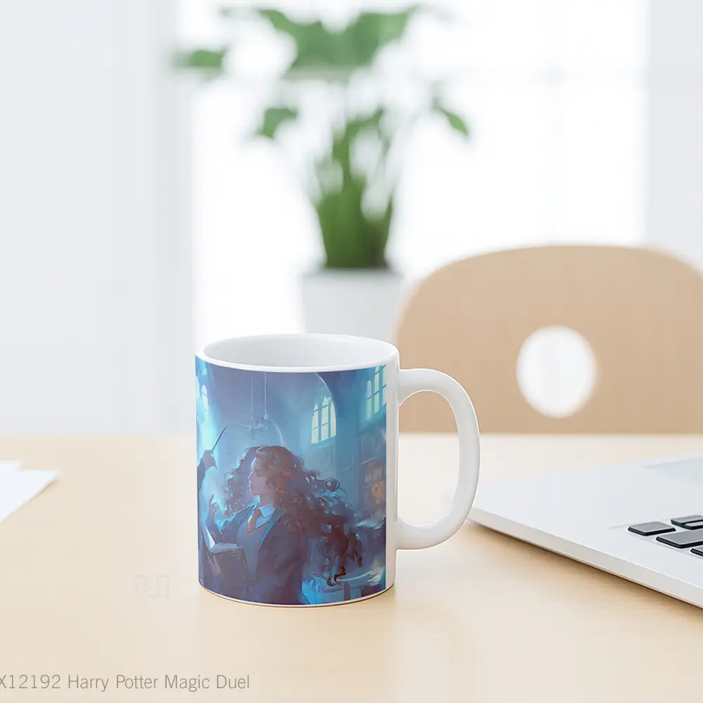 Mug Harry Potter Magic Duel Mug Aesthetic Koleksi Spesial - All-side / Desain