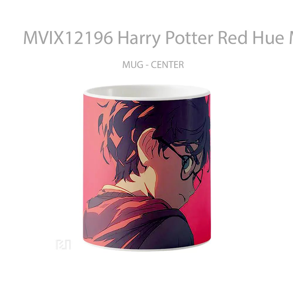 Mug Harry Potter Red Hue Mystery Hadiah Lucu dan Menarik