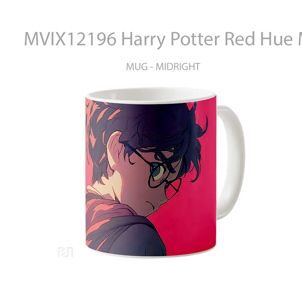 Mug Harry Potter Red Hue Mystery Hadiah Lucu dan Menarik - All-side / Desain