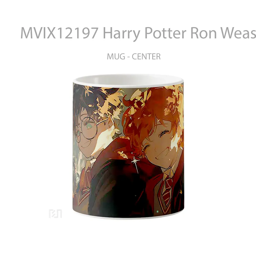 Mug Harry Potter Ron Weasley Magic Friendship Mug Aesthetic Koleksi Spesial