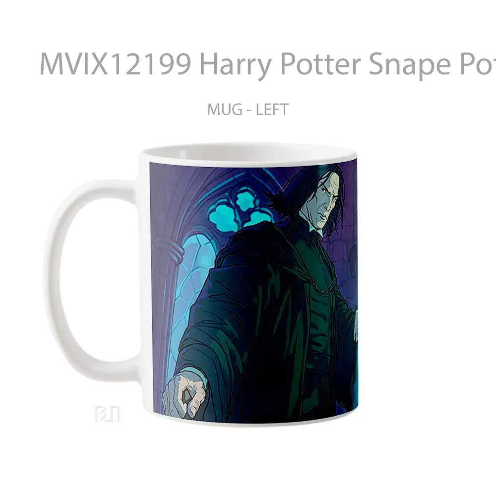 Mug Harry Potter Snape Potion Green Smoke Mug Aesthetic Koleksi Spesial - All-side / Desain