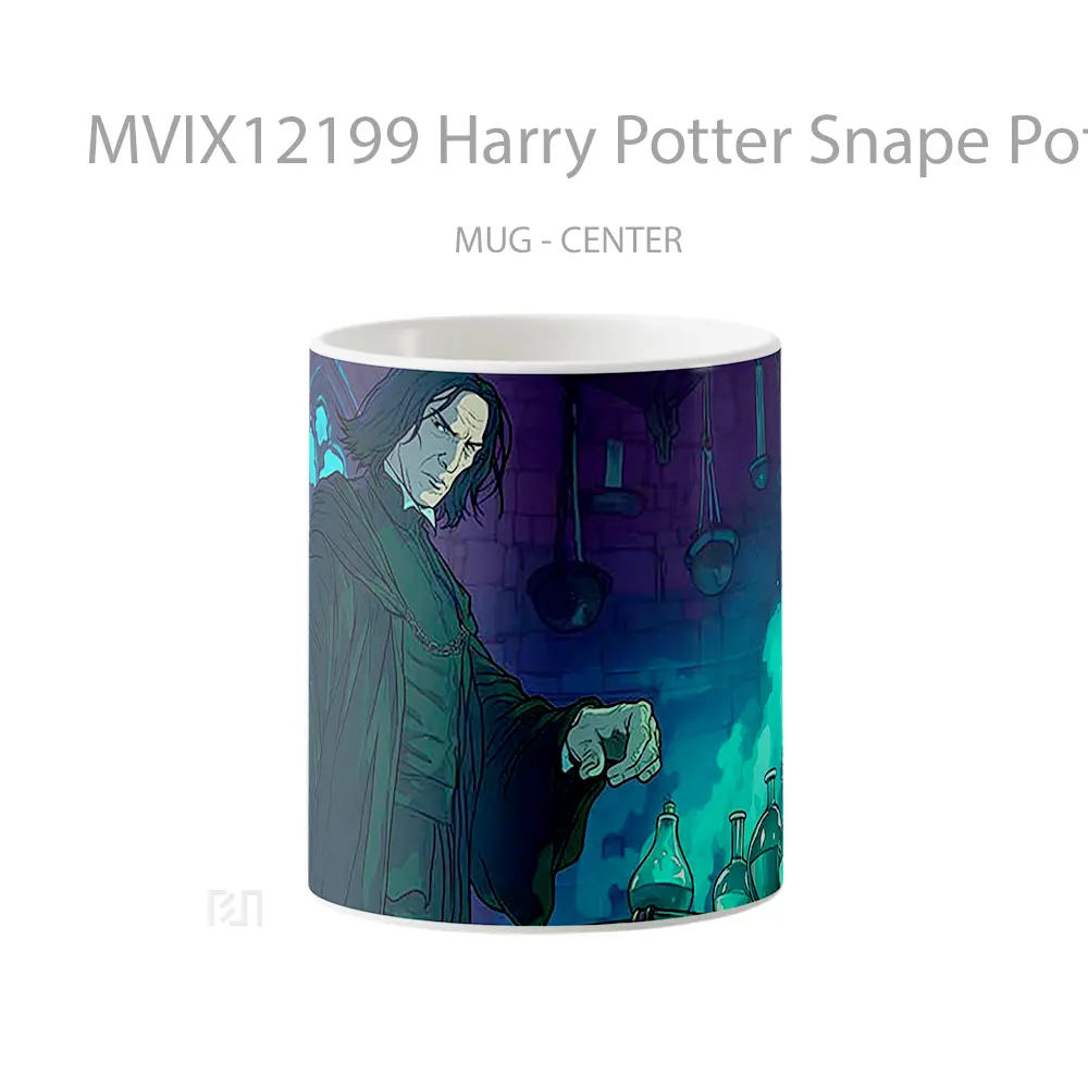 Mug Harry Potter Snape Potion Green Smoke Mug Aesthetic Koleksi Spesial
