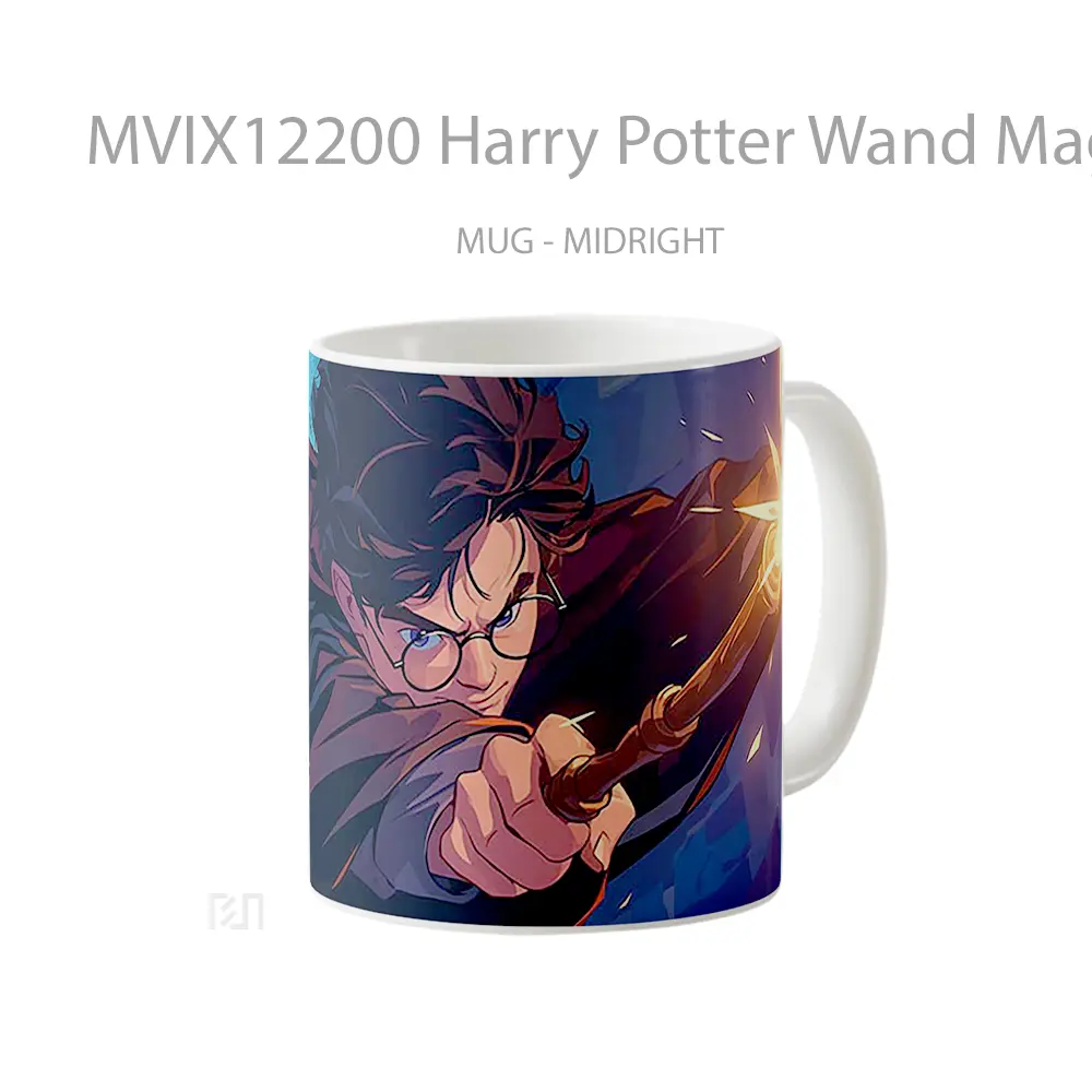 Mug Harry Potter Wand Magic Duel Wizard Hadiah Lucu dan Menarik - All-side / Desain