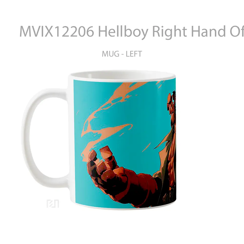 Mug Hellboy Right Hand Of Doom Koleksi Mug Limited Edition - Tampak Kanan