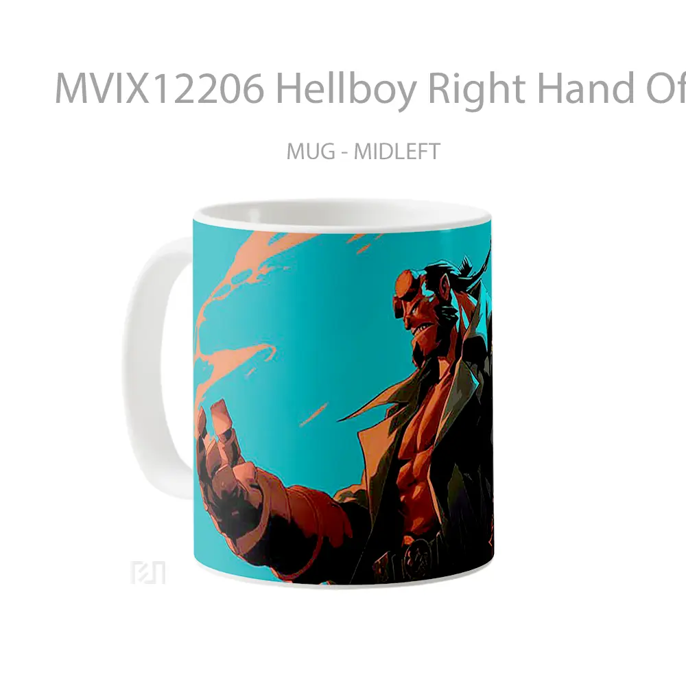 Mug Hellboy Right Hand Of Doom Koleksi Mug Limited Edition - Tampak Kanan