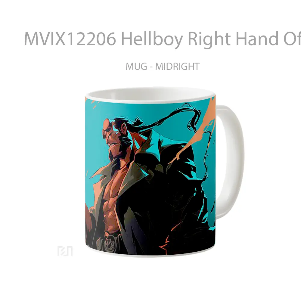 Mug Hellboy Right Hand Of Doom Koleksi Mug Limited Edition - Tampak Kanan