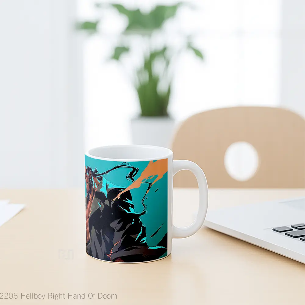 Mug Hellboy Right Hand Of Doom Koleksi Mug Limited Edition - Tampak Kanan