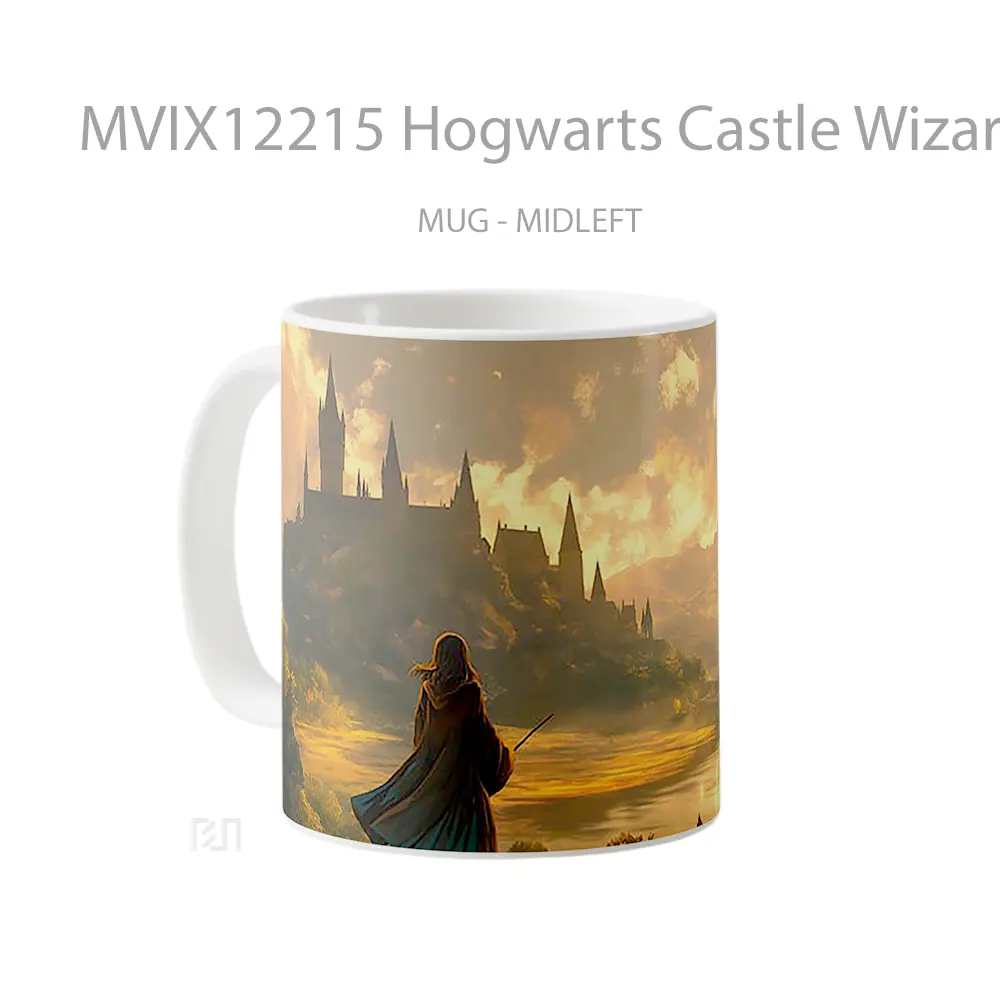 Mug Hogwarts Castle Wizarding World Gelas Keramik Desain Unik - All-side / Desain