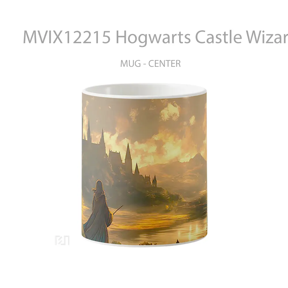 Mug Hogwarts Castle Wizarding World Gelas Keramik Desain Unik