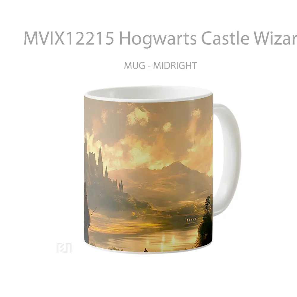 Mug Hogwarts Castle Wizarding World Gelas Keramik Desain Unik - All-side / Desain