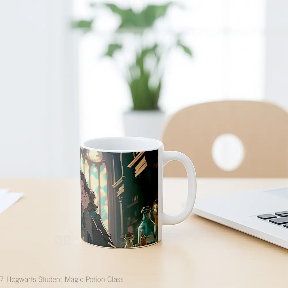 Mug Hogwarts Student Magic Potion Class Mug Aesthetic Koleksi Spesial - All-side / Desain