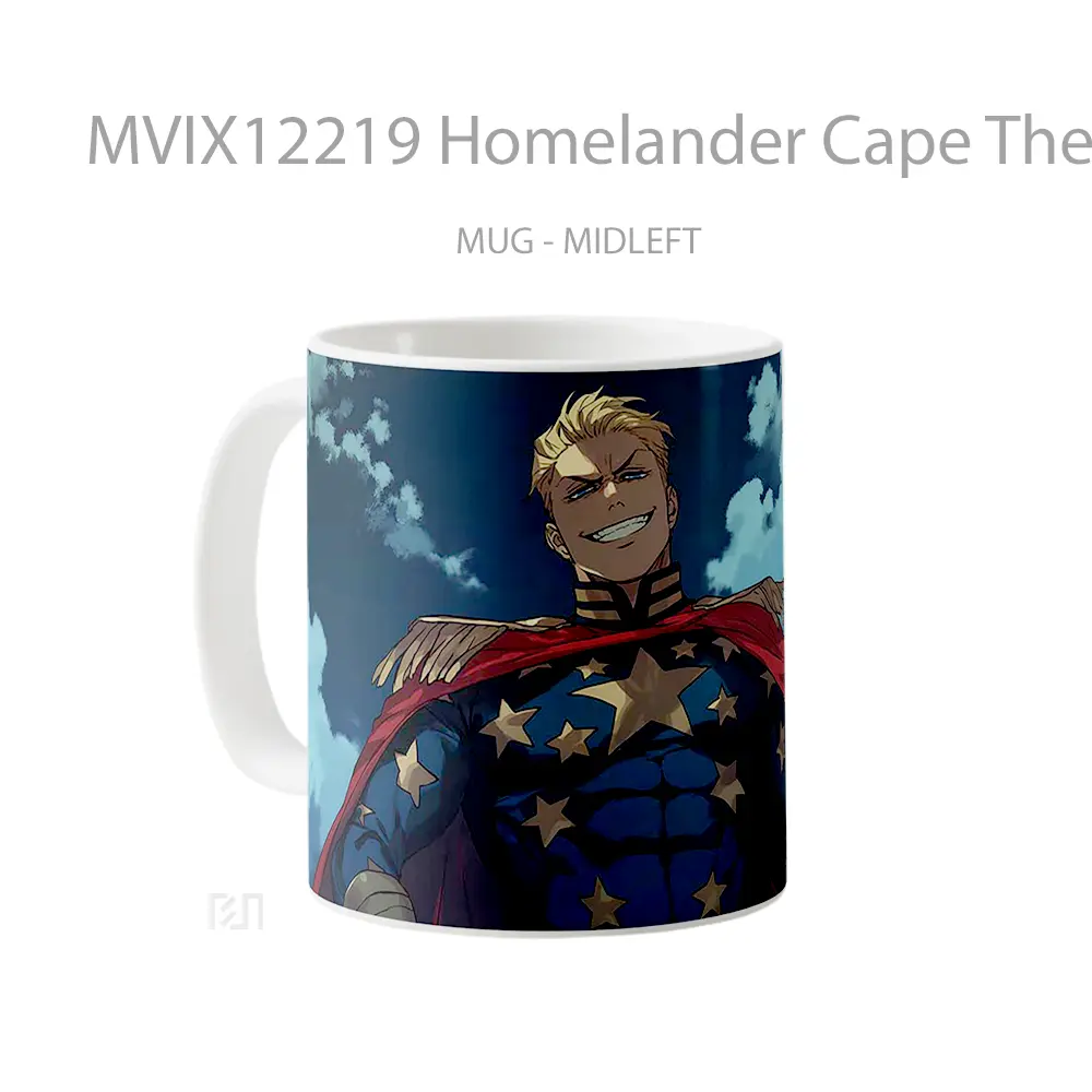 Mug Homelander Cape The Boys Mug Aesthetic Koleksi Spesial - All-side / Desain
