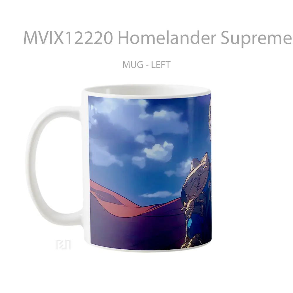 Mug Homelander Supreme Suit Smug Smile Gelas Keramik Desain Unik - All-side / Desain
