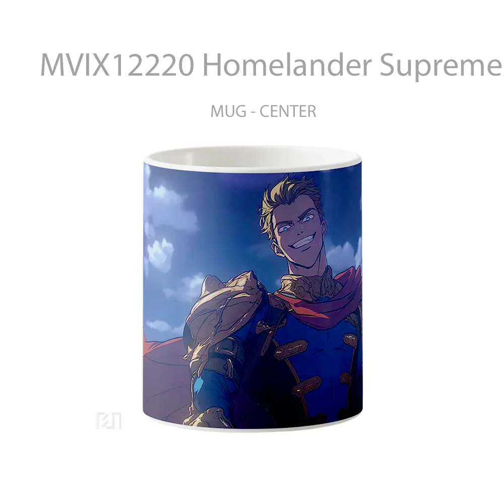 Mug Homelander Supreme Suit Smug Smile Gelas Keramik Desain Unik