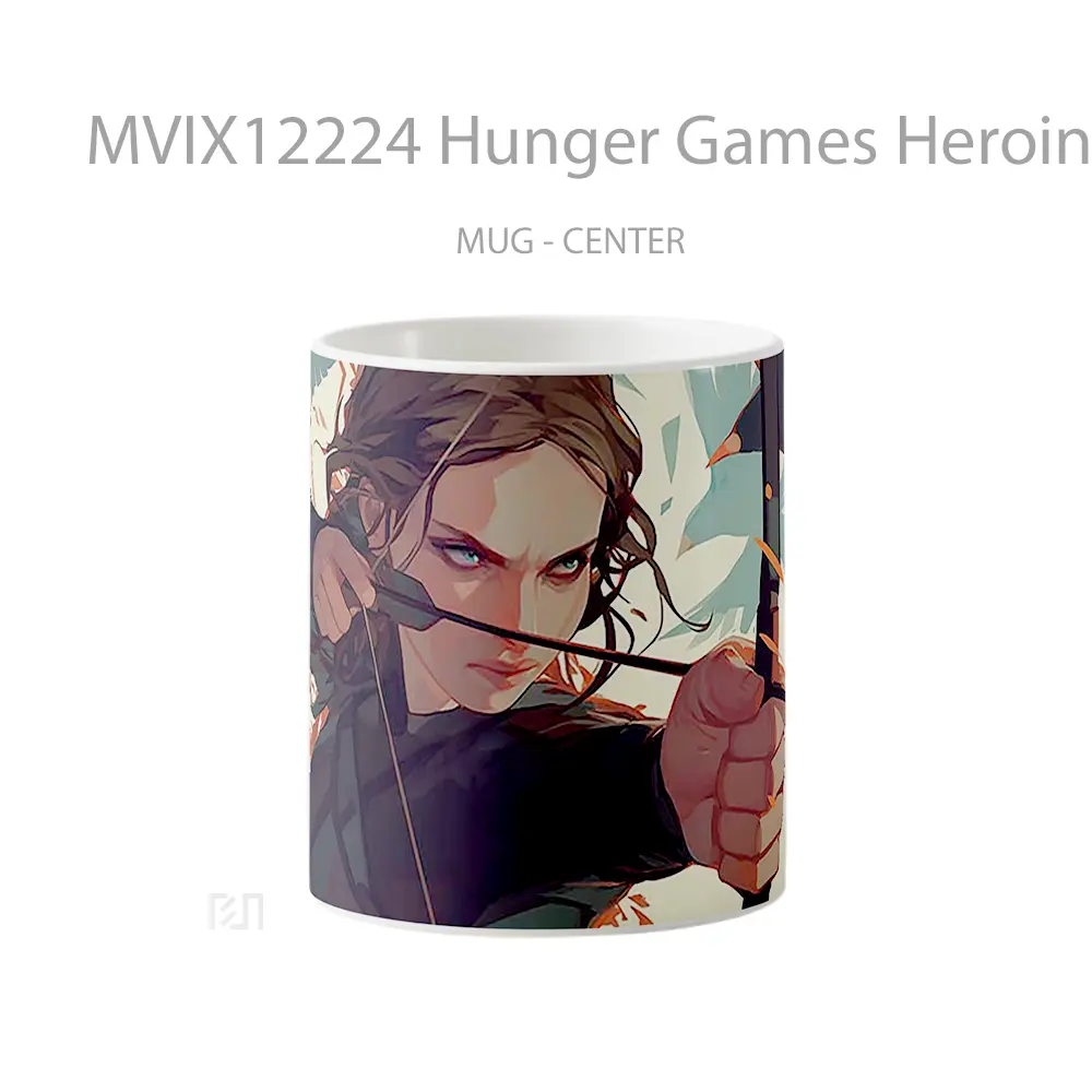 Mug Hunger Games Heroine Archer Mug Anime Populer Koleksi Spesial