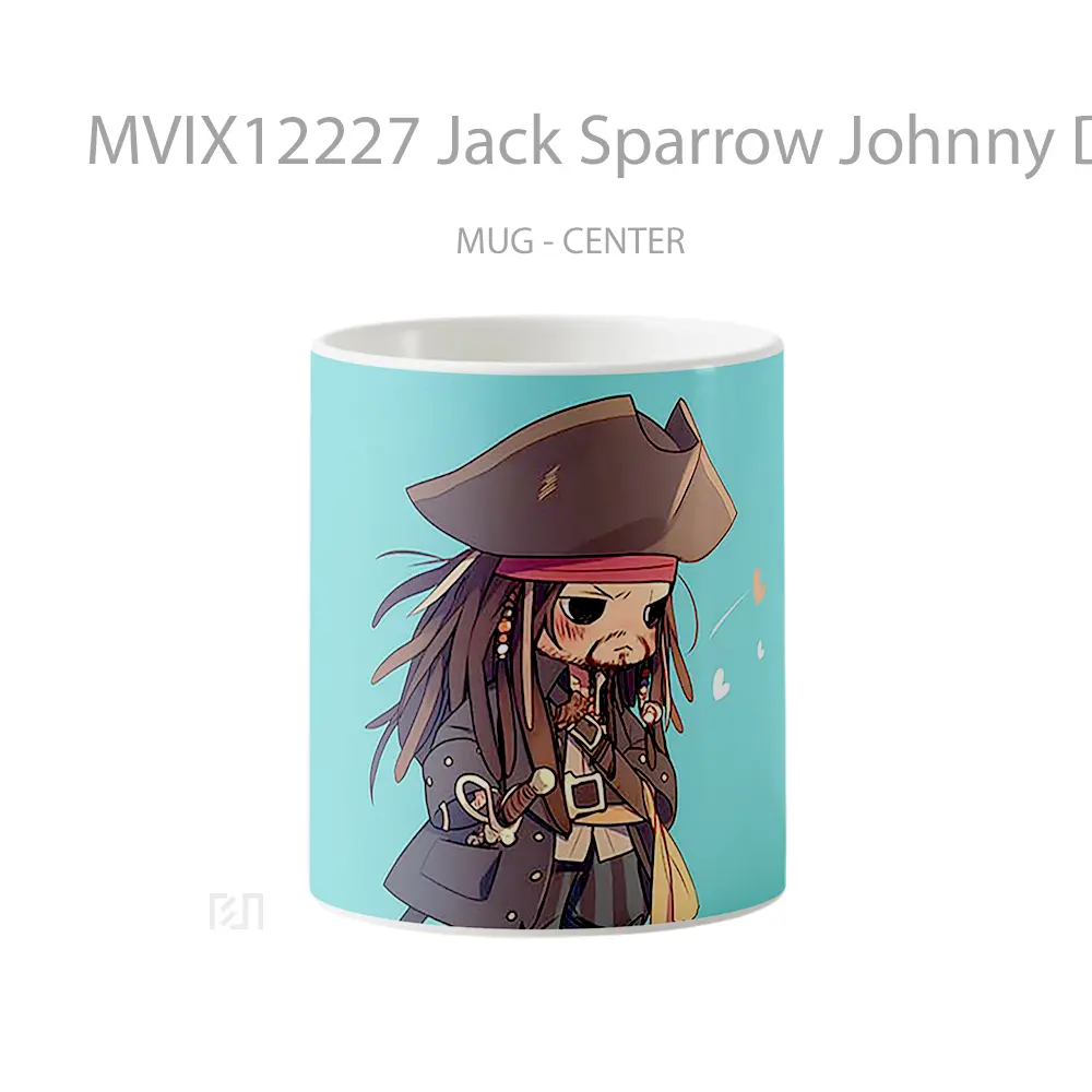 Mug Jack Sparrow Johnny Depp Koleksi Mug Limited Edition