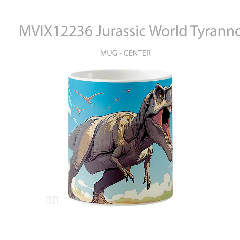 Mug Jurassic World Tyrannosaurus Rex Koleksi Mug Limited Edition