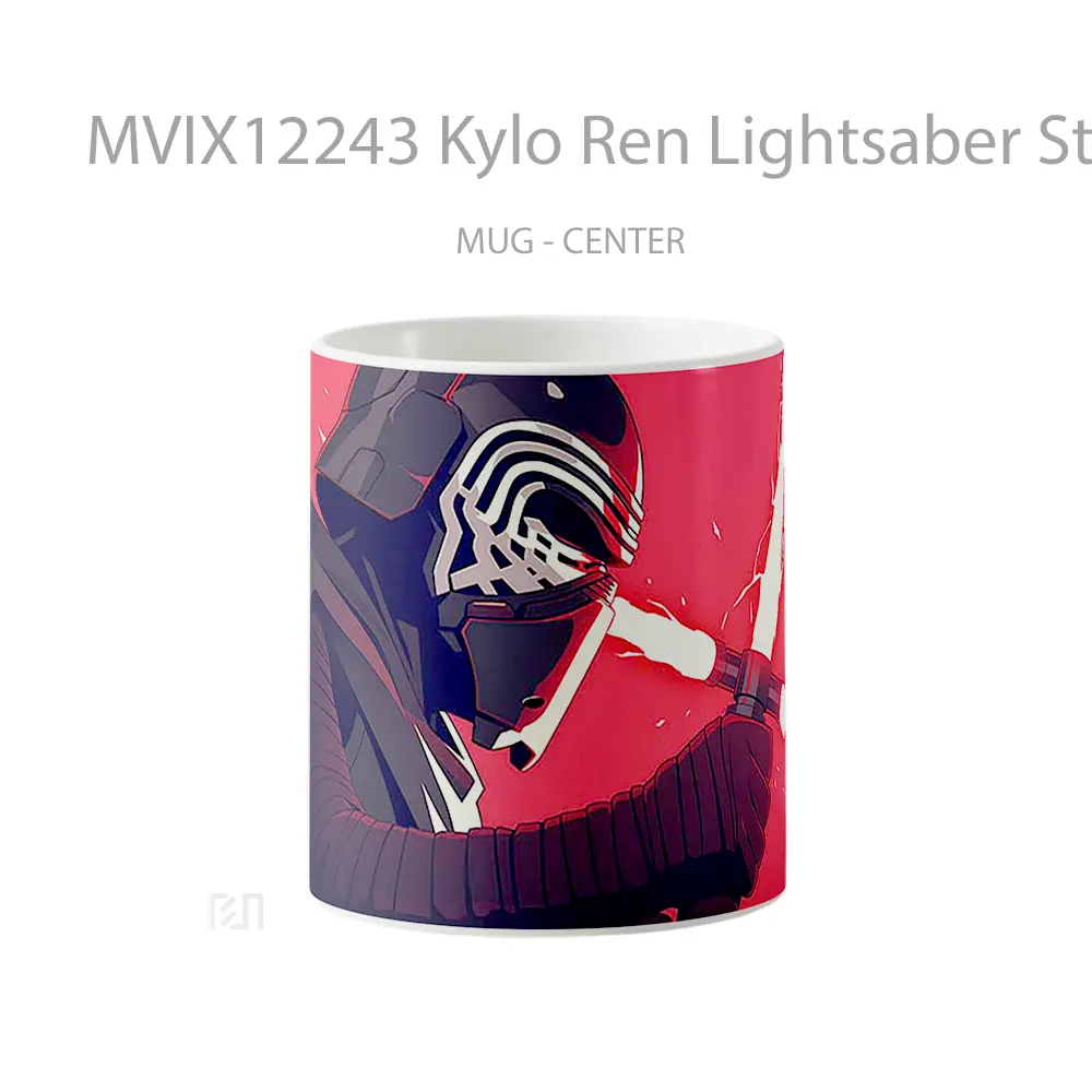 Mug Kylo Ren Lightsaber Star Wars Pc Koleksi Mug Limited Edition