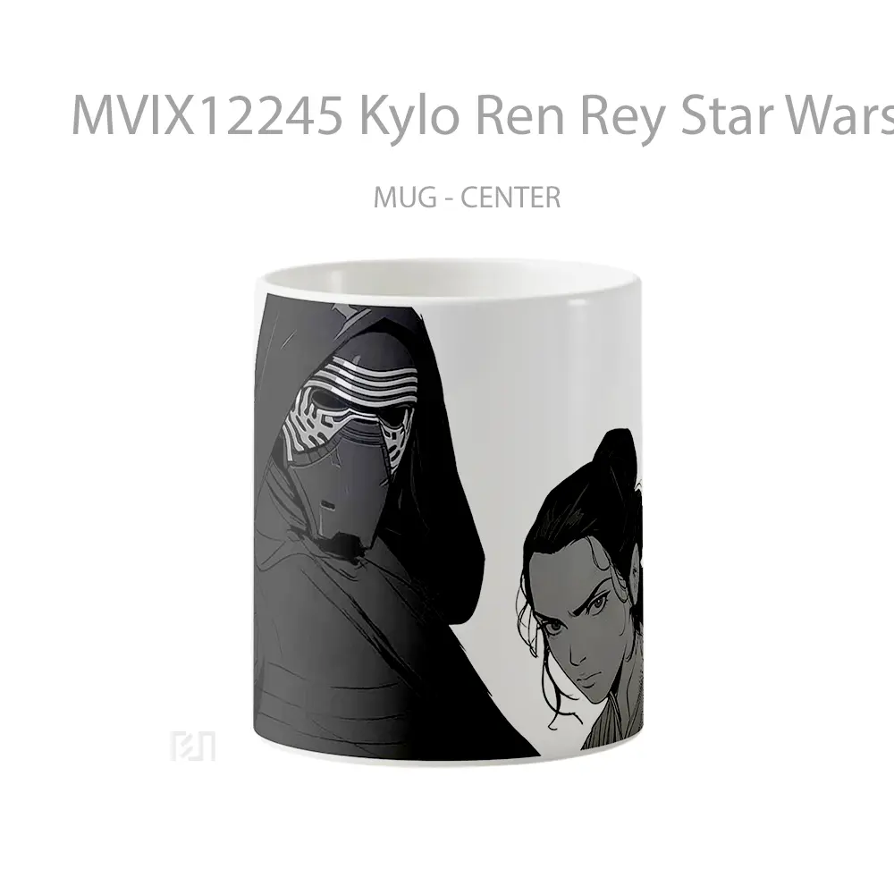 Mug Kylo Ren Rey Star Wars Mug Aesthetic Koleksi Spesial