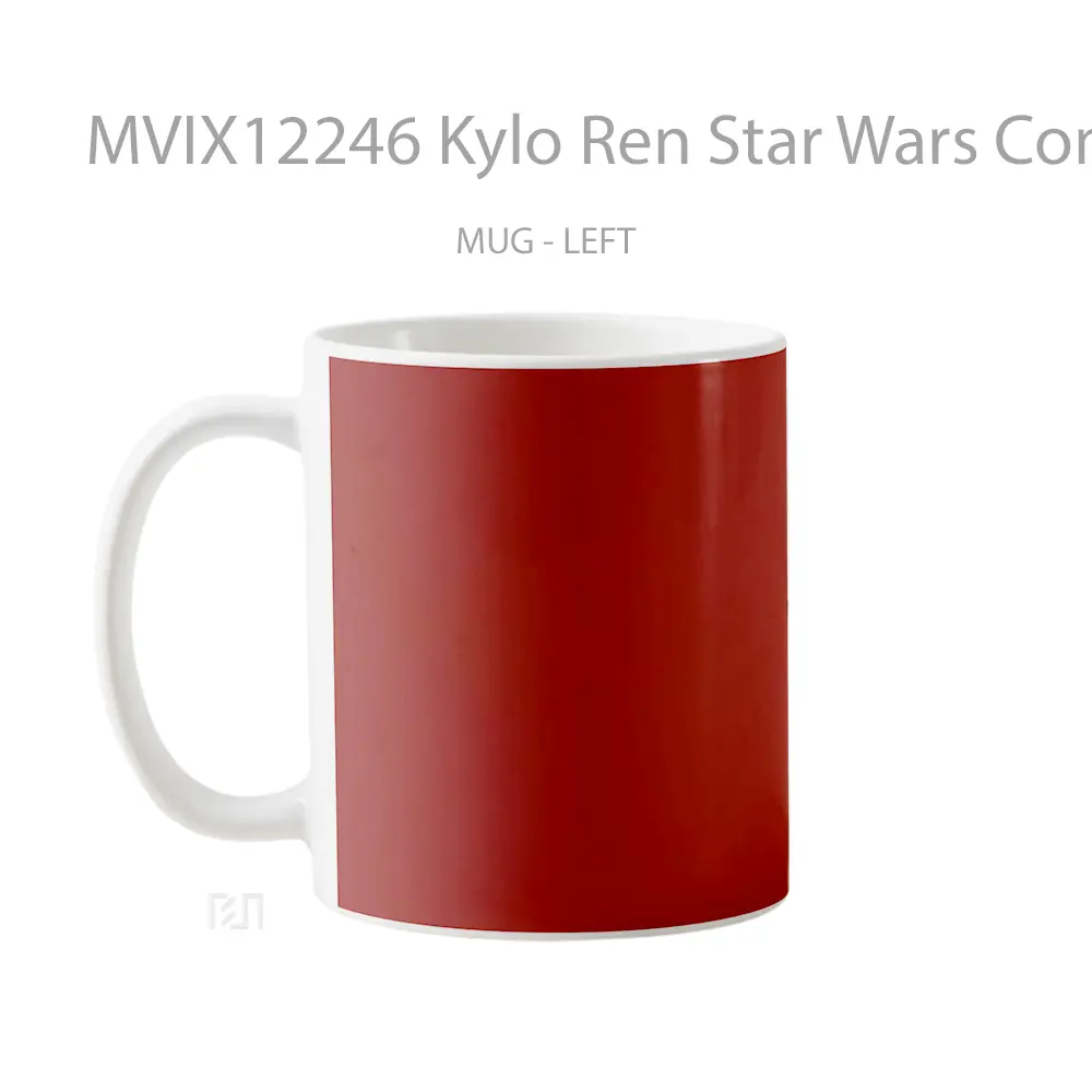 Mug Kylo Ren Star Wars Comics Style Cvoer Koleksi Mug Limited Edition - All-side / Desain