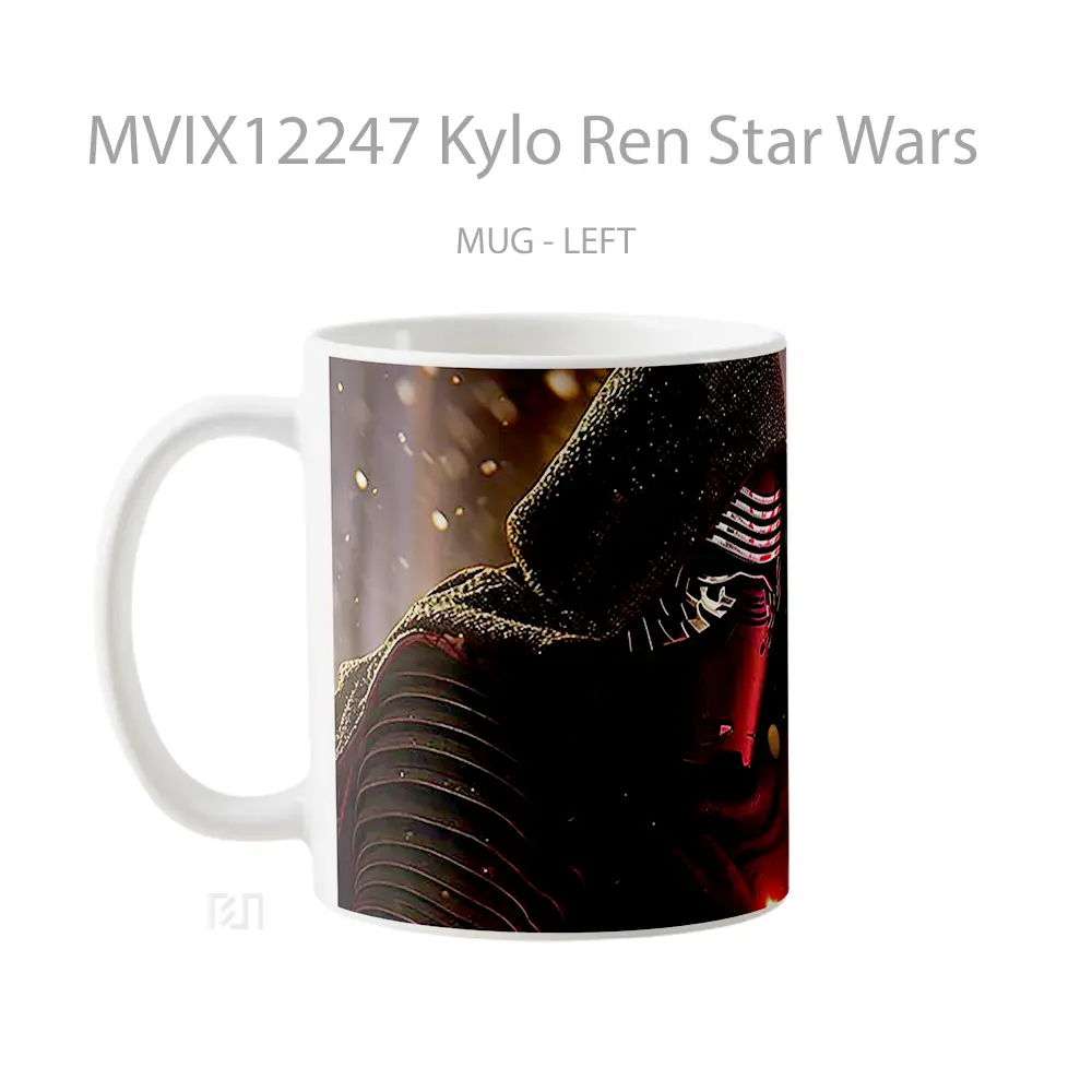Mug Kylo Ren Star Wars Mug Aesthetic Koleksi Spesial - All-side / Desain