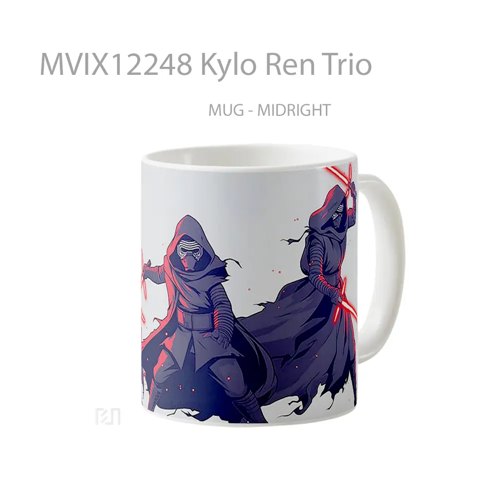 Mug Kylo Ren Trio Mug Aesthetic Koleksi Spesial - All-side / Desain