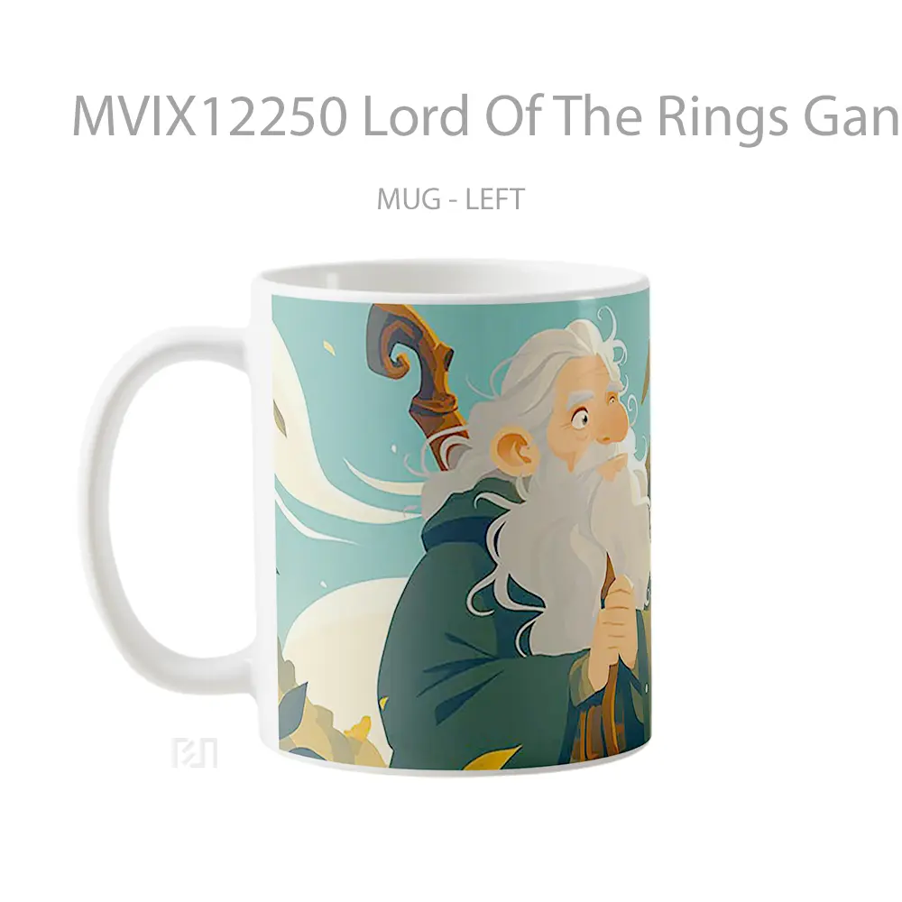 Mug Lord Of The Rings Gandalf Frodo Adventure Hadiah Lucu dan Menarik - All-side / Desain