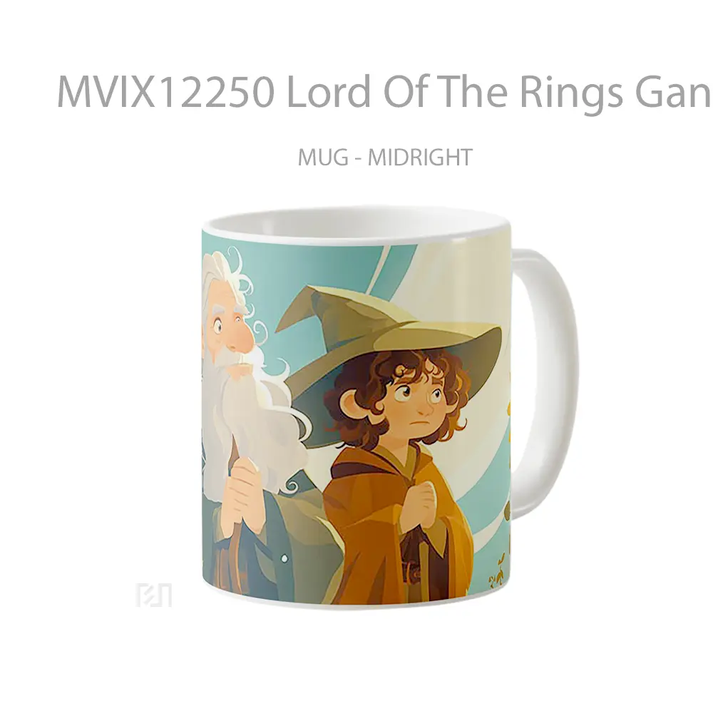 Mug Lord Of The Rings Gandalf Frodo Adventure Hadiah Lucu dan Menarik - All-side / Desain