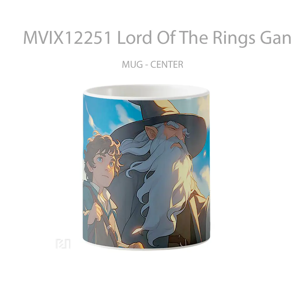Mug Lord Of The Rings Gandalf Frodo Hadiah Lucu dan Menarik