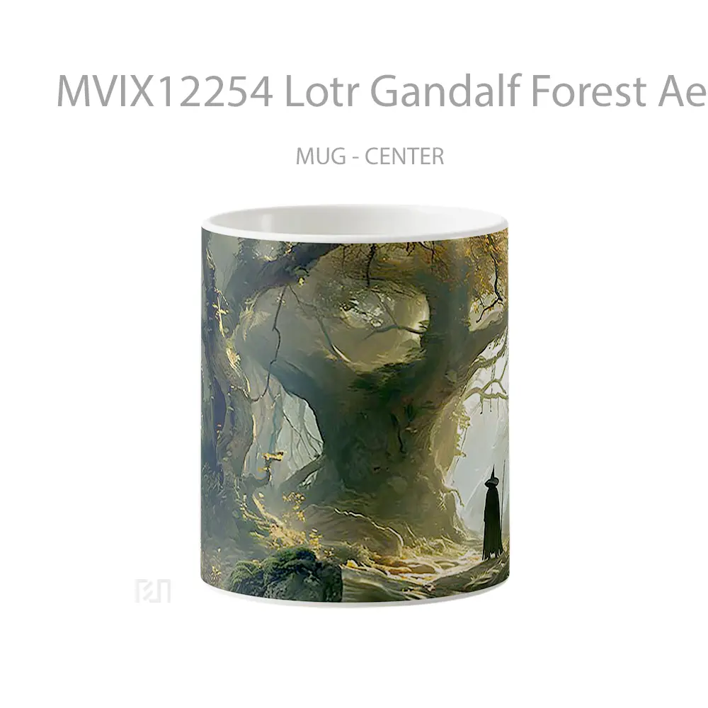 Mug Lotr Gandalf Forest Aesthetic Hadiah Lucu dan Menarik